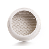 Grilles d'aération des climatiseurs Grille d'aération ronde externe pour plafond Diffuseur d'aération de toit en aluminium pour systèmes HVAC