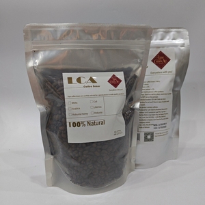 Bolsa 500g Top Ventas Lam Chan Au Coffee Arabica Granos de café tostados Venta al por mayor Servicio OEM/ODM Hecho en Vietnam Original Taste - Product Image 1
