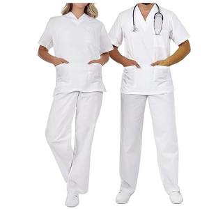 ชุดยูนิฟอร์มทางการแพทย์สำหรับโรงพยาบาลชุดสครับสำหรับทุกเพศผ้าฝ้าย100% ออกแบบโลโก้ได้ตามต้องการ - Product Image 3