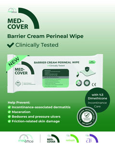 Crème Barrière Nettoyante Non Tissée pour Zones Sensibles, Formule Nourrissante et Protectrice pour la Prévention des Éruptions Cutanées (Patient) - Meilleure Vente - Product Image 1