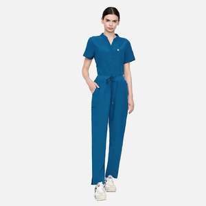 Uniformes de gommage médicaux femmes gommage infirmière uniforme haut pour hôpital OEM Service gommage infirmière - Product Image 1