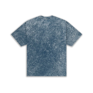 Camisetas lavadas con ácido para hombre de calidad profesional 100% algodón estambre tela patrón de letras venta a granel a precio barato - Product Image 2