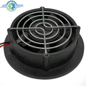 Ventilador de refrigeración de bajo ruido para sistema Solar de instrumentos electrónicos, 5V, 12V, 24V, 60mm, Axial, CC, 6015