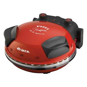 Four à pizza de 32 cm avec une puissance de 1200 W, rouge, 00C090900AR0, temps de cuisson de 4 minutes pour griller et cuire - Product Image 2