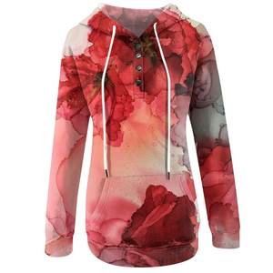 ผู้หญิงที่มีคุณภาพสูงกว่าHoodiesชุด Sweatsuitsที่กําหนดเองปักผู้หญิงHoodiesเสื้อสวมหัวขนาดUSA Hoodieสําหรับผู้หญิง - Product Image 5