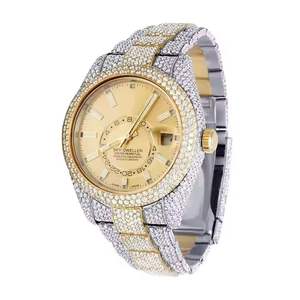 Relojes Diamond Iced Out, reloj de diamantes de lujo para hombres, reloj automático envío gratis para hombres, reloj de estilo para hombres - Product Image 3