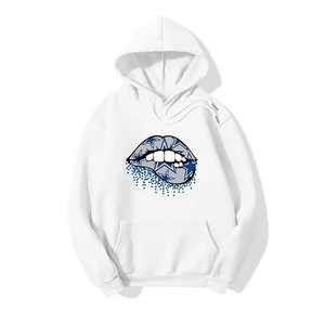 Sweat à capuche pour homme avec logo personnalisé, poignets et ourlet côtelés et capuche à cordon de serrage réglable pour une coupe classique et confortable - Product Image 6