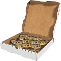 Boîte à pizza carrée personnalisée en carton ondulé avec revêtement UV et gaufrage, matériau recyclé de haute qualité, vente en gros en stock