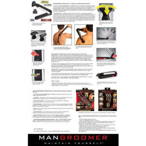 Afeitadora Eléctrica Impermeable IPX7 con Triple Cuchilla, Motor Potente, Cabezales Flexibles, Repuesto para Afeitar la Espalda, Mango Extensible y Lavable - Product Image 1