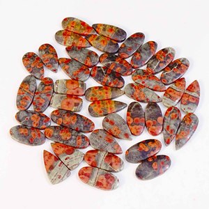 100% Natural Mexican Peanut <b>Obsidian</b> Pair Cabochon Gemstone For Sale Wholesale Cabochon Mix Size and Shape Use <b>Jewelry</b> Making - Product Image 1