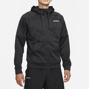 Chaqueta sólida con cremallera con capucha y mangas largas-Prendas de abrigo cómodas y elegantes para todas las estaciones en diseño clásico - Product Image 1