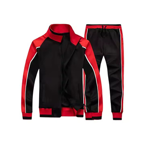 Ensemble de survêtement de sport pour homme, collection Hiver 2025, vente en gros, personnalisable, deux pièces, respirant, séchage rapide, 100% polyester - Product Image 1