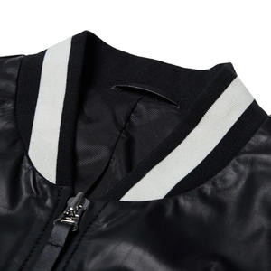 Chaqueta de Cuero Acolchada de Invierno para Hombre, de Alta Calidad, con Cuello Alto, Impermeable y Duradera, Colores y Logotipo Personalizables - Product Image 3