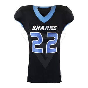 Maillot de football américain pour adulte, personnalisé, à transfert thermique, haute qualité, respirant, séchage rapide, grandes tailles, design tendance, vente chaude - Product Image 4