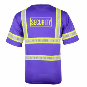 Camiseta Polo Táctica de Seguridad de Primera Clase en Polialgodón con Mangas y Cuellos de Seguridad Tejidos, Camisetas Polo para Guardias de Seguridad - Product Image 5