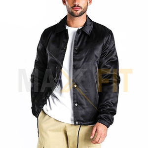 แจ็กเก็ตผ้าซาตินแขนเสื้อทีมตัวแทนรับ2025สำหรับฤดูหนาวดีไซน์ไม่ซ้ำใคร - Product Image 4