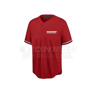 Uniforme de Béisbol Transpirable y Cómodo para Adultos, MOQ Bajo, Tallas Personalizadas, Alta Calidad, 100% Poliéster, Colores y Tallas Personalizables - Product Image 3
