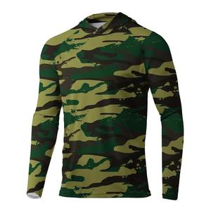 2025 camisetas con capucha de protección solar para hombres UPF 50 + manga larga de secado rápido transpirable - Product Image 4