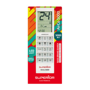 TELECOMANDO UNIVERSALE SUPERIOR X PER CLIMATIZZATORI - Product Image 1