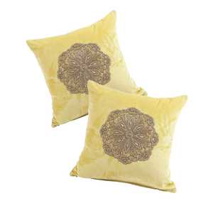 Housse de coussin perlée Mandala faite à la main de luxe parfaite pour la décoration bohème de la maison et de l'hôtel - Product Image 2