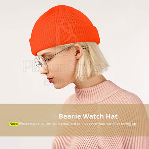 Vente directe d'usine Bonnet Jacquard à quantité minimale de commande basse dans les styles de joueurs Bonnets de marque privée personnalisables - Product Image 3