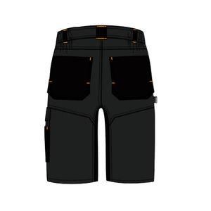 Short en jean bleu à la mode pour hommes en version coréenne Slim Fit avec style décontracté avec poches déchirées Design léger d'été - Product Image 4