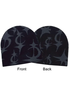 Bonnet unisexe en tricot acrylique pour enfants, idéal pour l'automne, chaud, ajustable, fait main, qualité supérieure, vente en gros - Product Image 4