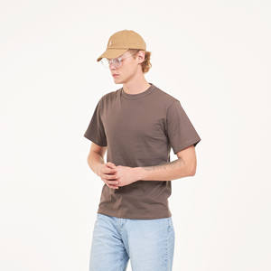 2024 unisexe hommes décontracté 100% coton Polyester col rond T-Shirt Logo personnalisé 180 grammes poids à manches courtes écran Jersey - Product Image 1