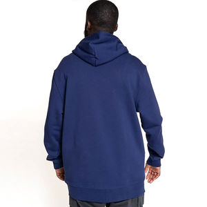 Sudaderas con capucha de colores claros y talla grande para hombre, con logo personalizado, de color sólido, muy vendidas, cómodas, de algodón, sudaderas extragrandes. - Product Image 2