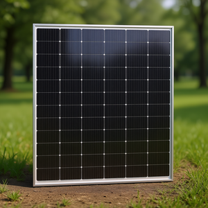 Panneau solaire monocristallin noir 600W BR Solar Group avec couvercle avant en verre - Product Image 3