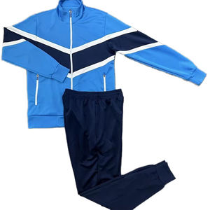 Chaqueta de Uniforme de Entrenamiento de Fútbol para Hombre, Tendencia Actual, Corte Automatizado, Mangas Largas con Cremallera, Transpirable y de Secado Rápido - Product Image 1