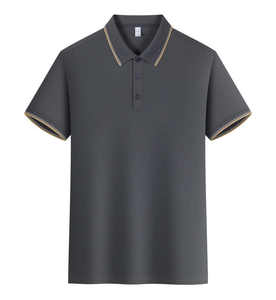 Polos de alta calidad para hombre, venta al por mayor, logotipo personalizado, ropa deportiva informal de marca, Polos, camisetas de moda para el hogar para hombre - Product Image 1