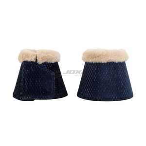 Botas de Protección para Caballos con Forro de Peluche, Duraderas, Cómodas, para Entrenamiento, Botas de PU de Alta Calidad para Montar a Caballo - Product Image 4