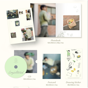 DAY6 WONPIL - 1st Mini Album: Unfiltered (<b>Book</b> Pouch Ver.) - Product Image 2
