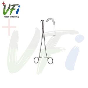 DESJARDINS GALL DUCT FORCEPS Manual de acero inoxidable alemán Cross Action Base de instrumentos quirúrgicos de VIDIFIVE INTERNATIONAL - Product Image 3