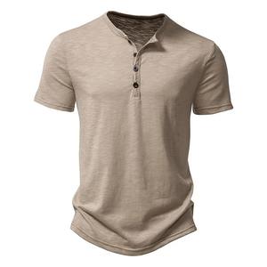 Stock en vrac de vêtements mélangés vêtements en ballots vêtements usagés décontracté couleur unie à manches courtes t-shirt pour hommes de haute qualité hommes t-shirts - Product Image 5