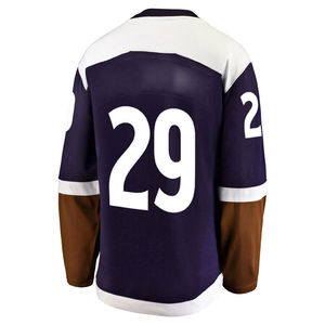 Cheap Wholesale Blank Hockey Jersey Sublimated Custom Ice Hockey Jersey Men Custom Sublimation <b>Printing</b> Ice Hockey Uniform - Product Image 3