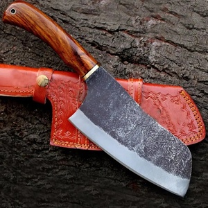 Cuchillo de Cocina Multifuncional JEXMOO, Hecho a Mano, de Acero al Carbono, con Funda de Cuero - Product Image 6