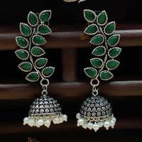 Boucles d'oreilles Jhumka oxydées Jhumki bijoux indiens léger danse demoiselles d'honneur cadeaux décontracté fête porter à la main produit en vrac