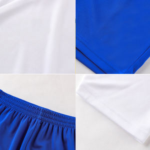 Conjunto de Entrenamiento de Fútbol, Camiseta y Pantalones Cortos de Fútbol Personalizados, Secado Rápido, Poliéster, Uniforme de Equipo, Entrenamiento, Juego, Suministro de Fábrica OEM ODM - Product Image 2