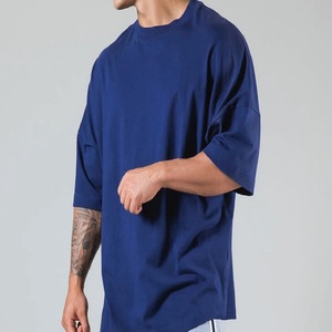 Nouveauté T-shirts pour hommes de haute qualité 180gsm t-shirt d'été à manches courtes et col rond t-shirt uni prix bon marché des vêtements - Product Image 5