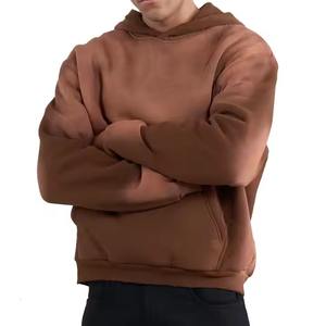Nueva moda para hombre, sudaderas con capucha lavadas con ácido, cuello con capucha a prueba de viento, estilo informal, técnicas teñidas con lazo teñido, superventas para invierno - Product Image 2