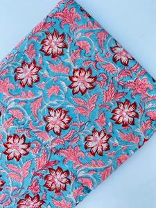 Jaipur Main Bloc Imprimé 100% Coton Tissu Fabriqué À La Main Patrimoine Traditionnel Écologique Respirant Bloc Imprimer Coton Tissu - Product Image 2