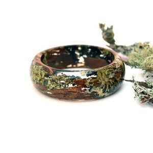 เครื่องประดับที่ดีเรซินสร้อยข้อมือและกำไลข้อมือดีโซ่และการเชื่อมโยงกำไลข้อมือดอกไม้อะคริลิคเครื่องประดับสร้อยข้อมือสำหรับ - Product Image 3