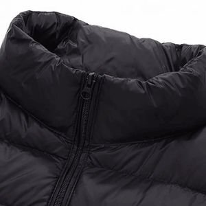 Chaqueta de Invierno para Hombre con Cuello Alto, Logotipo Frontal, Antibacteriana, con Capucha, Acolchada, Modelo 2026 - Product Image 6