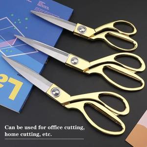 Ciseaux de tailleur en acier inoxydable pour tissu, broderie, couture, coupe de vêtements, outil de coupe avec lame droite et tranchante - Product Image 6