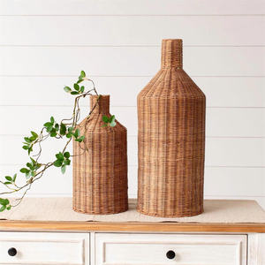 แจกันดอกไม้ตกแต่งที่มีเสน่ห์สำหรับตกแต่งบ้านอุปกรณ์ตกแต่งบ้านทำด้วยมือจากธรรมชาติที่ผลิตในเวียดนาม - Product Image 3