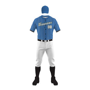 Uniformes de béisbol de impresión personalizados en blanco de mejor diseño de calidad superior 2025 nuevos deportes usan traje de béisbol con servicio OEM - Product Image 2