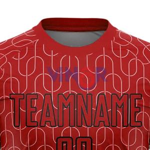 Fournisseur en gros Nouveau design de vêtements de sport Maillot de ballon de football Maillot de football de haute qualité avec motif personnalisé Service OEM - Product Image 3