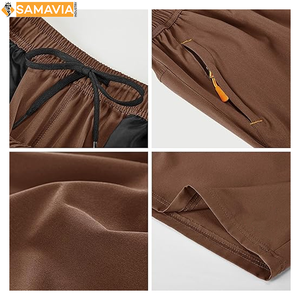 Pantalones cortos de malla para hombre, ropa deportiva ligera de secado rápido para gimnasio, entrenamiento y correr - Product Image 6